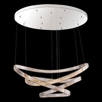 K Light K-LED-89316 230V 100W LED Carousel Crystal Chandelier