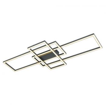 K Light K-LED-9012/BL, K-LED-9012/GD 230v 40W LED Enigma Ceiling Fitting (Multiple Colours/Finishes)