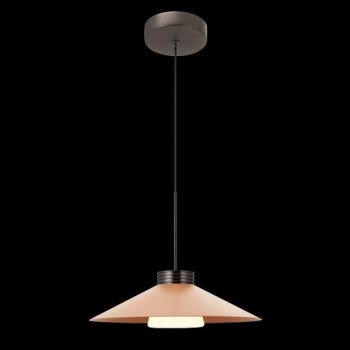 K Light K-LED-9569M/BRK 230v 8W LED Brick Metal Pendant Medium