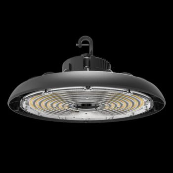 K Light K-LED-UFO 230v 200W LED High Bay Industrial Light Non Dimmable IP65 Black