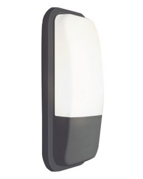 K Light KLB-LED-292 230v 15W LED SMD Coastal Eyelid Outdoor Wall Light Black