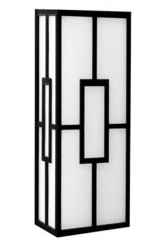 K Light KLB-LED-304 230v 15W LED Polar Rectangular Bulkhead Black and White