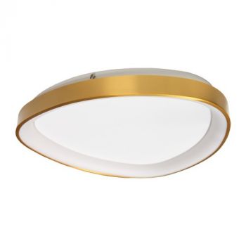 K Light KLC-LED2-42/GD 230V 36W Led Large Ovoid 42Cm Framed Ceiling Fitting
