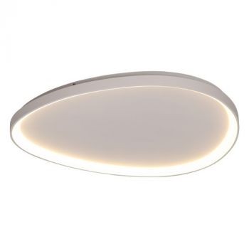 K Light KLC-LED2-80D/WH, KLC-LED2-80D/BL, KLC-LED2-80D/GD 230v 60W LED Large Ovoid 80cm Framed Ceiling Fitting (Multiple Colours/Finishes)