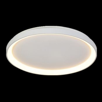 K Light KLC-LED4-80D/WH, KLC-LED4-80D/BL 230v 48W LED Large Round Framed Ceiling Fitting (Multiple Colours/Finishes)