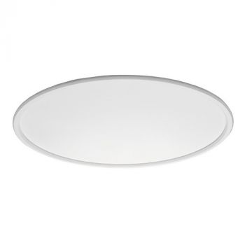 K Light KLC-LED5-80D/WH 230v 60W Large Round Slim Ceiling Fitting White