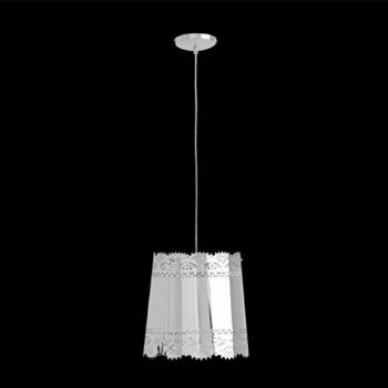 K Light KLCH-5312AS/ST, KLCH-5312AS/WH 40W Small Lace Pendant (Multiple Colours/Finishes)