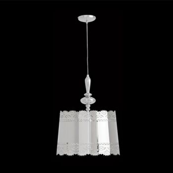 K Light KLCH-5312L/ST 40W E14 Large Lace Pendant Chrome