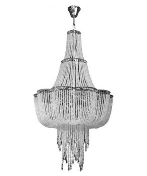 K Light KLCH-6007/20 230v 40W E14 Large Cascading Crystal Chandelier