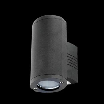 K Light KLG-1801/1E27-B, KLG-1801/1E27DG Up or Down DieCast Aluminium Wall Light (Multiple Colours/Finishes)