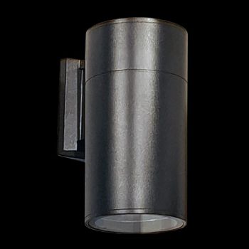 K Light KLG-20-1/BL 230V 40W E27 Round Up or Down Garden Light IP54 Black