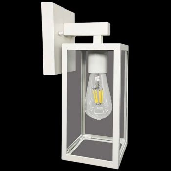 K Light KLG-3200/WH 230v 4W Outdoor Wall Light White