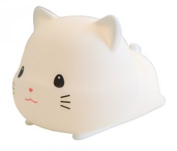 K Light KLT-25 1W LED Rechargeable Table Lamp Kitty Night Light White