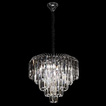 K Light L-KLCH82148/CR Sophia Crystal Chandelier Chrome