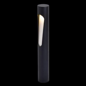 K Light L-LED-005 230v 7W LED CREE Bollard Black