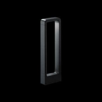 K Light L-LED-051/BL 7W LED COB Rectangular Bollard Black