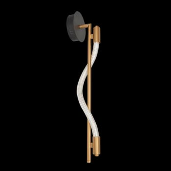 K Light LED-1707 230V 7W LED Pulse Wall Light Gold