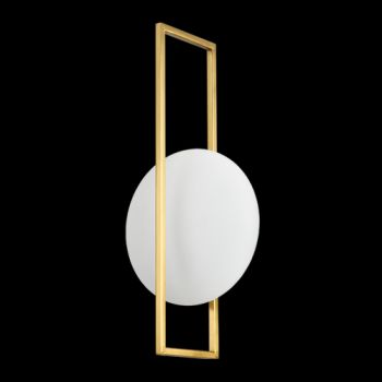 K Light LED-651/GD, LED-651/BL 230V 10W LED Rectangular Wall Light (Multiple Colours/Finishes)