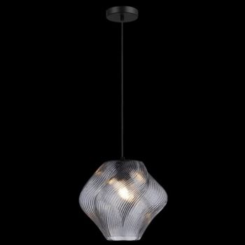 K Light LW-KLCH-134SM/M, LW-KLCH-134AB/M, LW-KLCH-134IC/M 230v 40W E27 Medium Gelato Glass Pendant (Multiple Colours/Finishes)