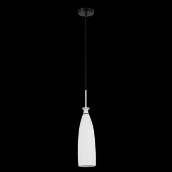 K Light M-KLCH-5011-1LW 230v 40W E14 Glass Long Pendant