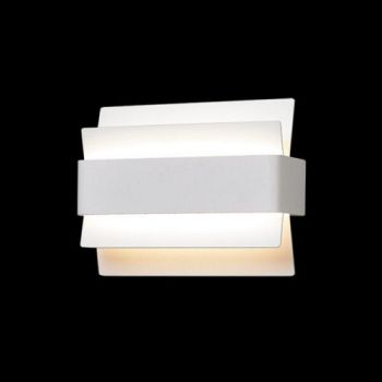 K Light WYN-M-LED-1440M/WH 230v 12W LED Medium Slated Wall Light White