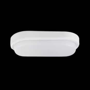K Light MB-001/10 10W LED SMD White Oval Bulkhead