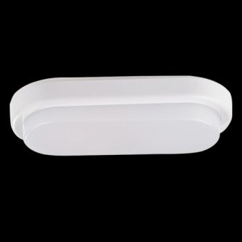 K Light MB-001/15 15W LED SMD White Large Oval Bulkhead