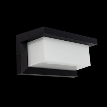K Light P-KLB-LED-401 230v 20W LED SMD Coastal Horizontal Bulkhead Black