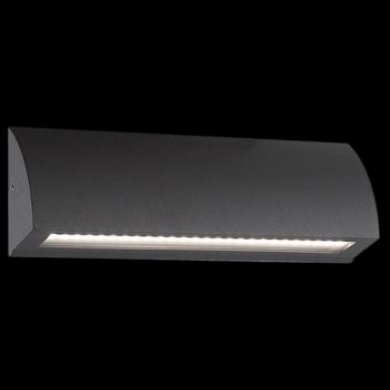 K Light R-LED-9003 8W LED Curved Large Die Cast Aluminium Surface Mounted Foot Light IP54