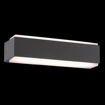 K Light R-LED-9801/B 16W LED Double Skyline Die Cast Aluminium Wall Light IP54