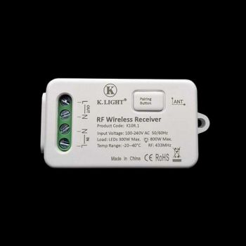 K Light S11-K10R.1 1 Channel Kinetic Switch Receiver 