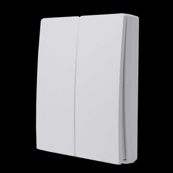 K Light S112WH Two Lever Kinetic Frameless Switch White