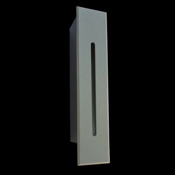 K Light ST-LED-657/G 230v 3W LED SMD Vertical Recessed Step Light Grey