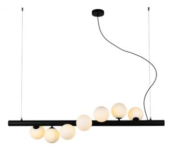 K Light T-KLCH-1477/BL, T-KLCH-1477/GD 230v 3W G9 LED Spiral Pendant (Multiple Colours/Finishes)