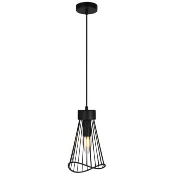 K Light T-KLCH-154-1/BL, T-KLCH-154-1/GD 230v 40W E14 Sensu Pendant (Multiple Colours/Finishes)