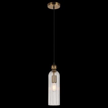 K Light T-KLCH-750/CL, T-KLCH-750/SM 230v 40W Belle Glass Pendant (Multiple Colours/Finishes)
