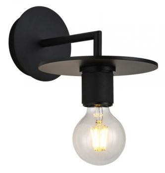 K Light T-KLW-40/BL, T-KLW-40/GD, T-KLW-40/SN Trends Plate Wall Light (Multiple Colours/Finishes)