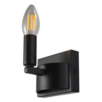 K Light WE-KLW-397/1 230v 40W E14 Ranch Iron Wall Light