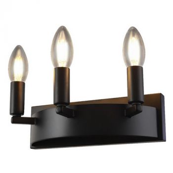 K Light WE-KLW-397/3 230v 40W E14 Ranch Iron Wall Light