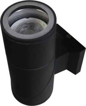 K Light Y-KLG-1801/1RB, Y-KLG-1801/1RG GU10 LED Aluminium Round 360 Tilt Outdoor Wall Light (Multiple Colours/Finishes)