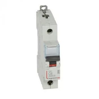 Legrand 407666 Dx3 Mcb 1P C6 6000A