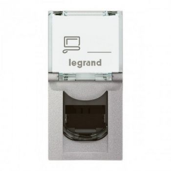 Legrand Arteor 571058 Rj45 Category 5E UTP Socket 1Module Aluminium