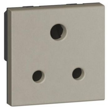 Legrand Arteor 571071 Socket 5A 2Pole And Earth 2Modules Champagne