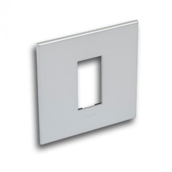 Legrand Arteor 571301 1Module Cover Plate 3X3 Soft Aluminium
