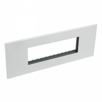 Legrand Arteor 571306 Cover Plate 6Modules Soft Aluminium