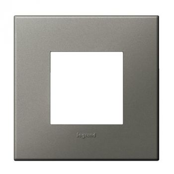 Legrand Arteor 571312 Cover Plate 2Modules 3X3 Magnesium
