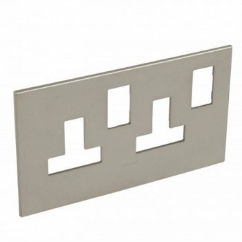 Legrand Arteor 571329 Cover Plate For 13A Twin Switched Socket Outlet Champagne