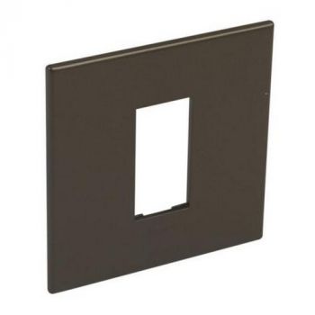 Legrand Arteor 571331 Cover Plate 1Module 3X3 Dark Bronze