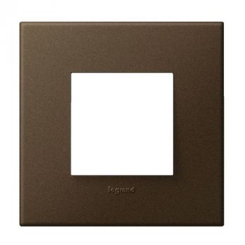 Legrand Arteor 571332 Cover Plate 2Modules 3X3 Dark Bronze