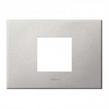 Legrand Arteor 571412 Cover Plate 2Modules 2X4 Soft Aluminium